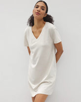 Soma / Short-Sleeve Sleepshirt HEATHER CRYSTAL