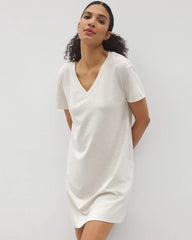 Soma / Short-Sleeve Sleepshirt HEATHER CRYSTAL