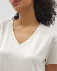 Soma / Short-Sleeve Sleepshirt HEATHER CRYSTAL