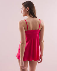 Soma / Silk Chemise PERFECT PINK