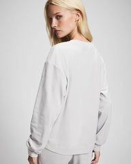 Soma / Velour Crewneck Sweatshirt VAPOR GRAY