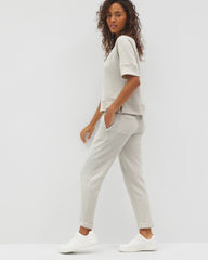 Soma / Cropped Pants HEATHER CRYSTAL