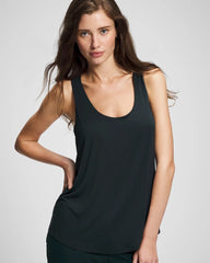 Soma / Soft Jersey Racerback Bra Tank DEEPEST MARINE