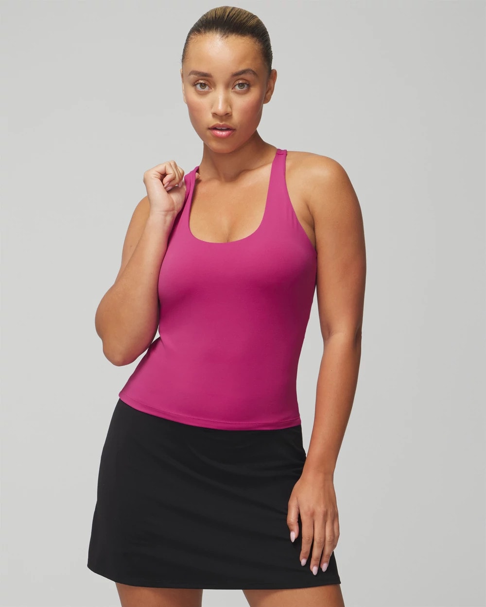 Soma / 24/7 Racerback Bra Tank WILD BERRY