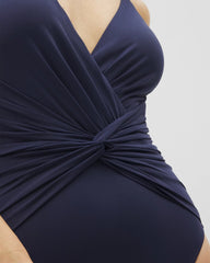 Soma / Kore Surplice One-Piece MIDNIGHT
