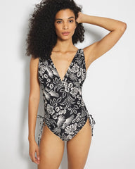 Soma / V-Neck One-Piece FLY BY NIGHT MINI BLACK