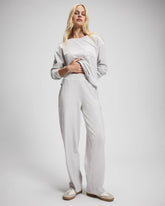 Soma / Velour Straight Leg Pants VAPOR GRAY