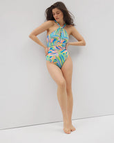 Soma / On the Bright Side High-Neck One-Piece MULTI