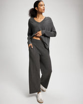 Soma / Premier Knit Rib Straight Leg Pant HEATHER QUARTZ