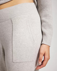 Soma / Premier Knit Straight Leg Ankle Pant HEATHER STONE