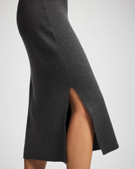 Soma / Premier Knit Sweater Midi Skirt HEATHER QUARTZ