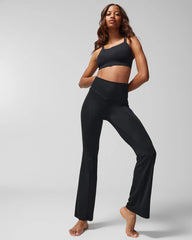 Soma / 24/7 High-Waist Mini Flare Leggings BLACK
