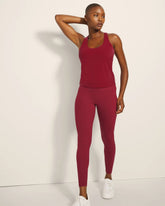 Soma / High-Waist Pocket Leggings RED FLIRT
