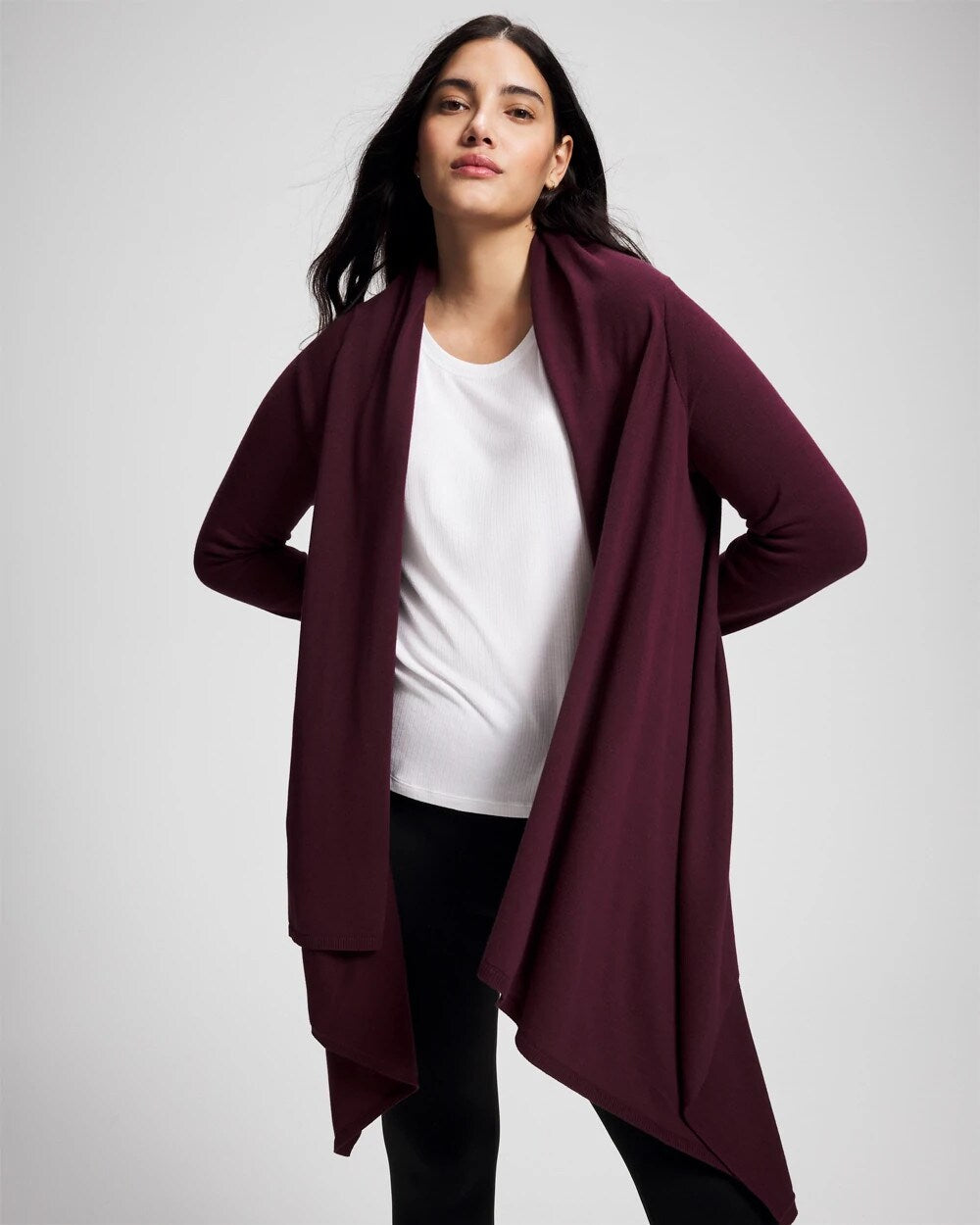 Soma / Sweater Travel Wrap MERLOT
