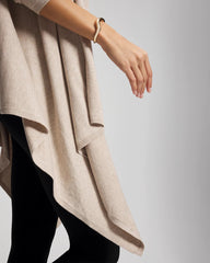 Soma / Sweater Travel Wrap HEATHER SHELL