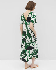 Soma / Pamilla Midi Bra Dress INKY LEAVES GRAND COCONUT