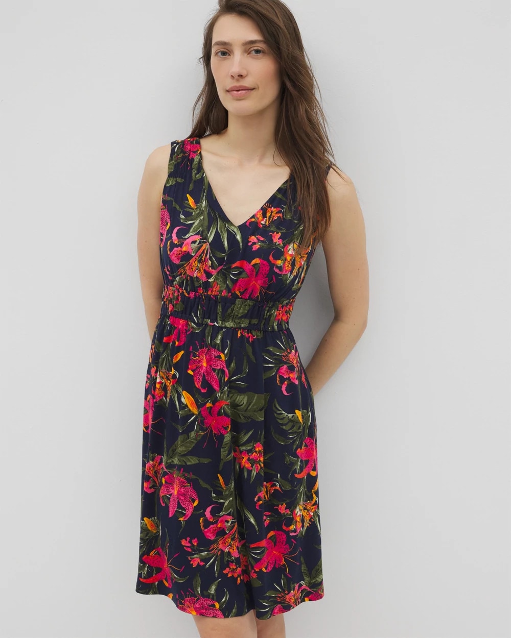 Soma / Riviera Short Bra Dress LE TIGRE TROPIC NAVY