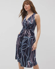 Soma / Cross Back Strap Bra Dress SO RELEAFED GRAND NAVY