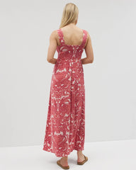 Soma / Bahia Maxi Bra Dress SHOW OFF PAISLEY PEACH