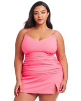 Soma / Pique Ole V-Neck Tankini BARDOT BLUSH