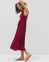 Soma / Goddess Midi Bra Dress RED BEAUTY