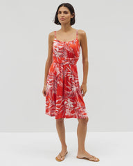 Soma / Paradiso Short Bra Dress PALM PERFECT G GOJI BERRY