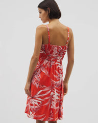 Soma / Paradiso Short Bra Dress PALM PERFECT G GOJI BERRY