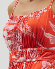 Soma / Paradiso Short Bra Dress PALM PERFECT G GOJI BERRY