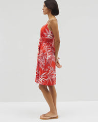 Soma / Paradiso Short Bra Dress PALM PERFECT G GOJI BERRY