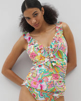 Soma / Bleu Rod Beattie All Set for Summer Ruffle Tankini MULTI