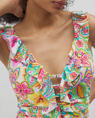 Soma / Bleu Rod Beattie All Set for Summer Ruffle Tankini MULTI
