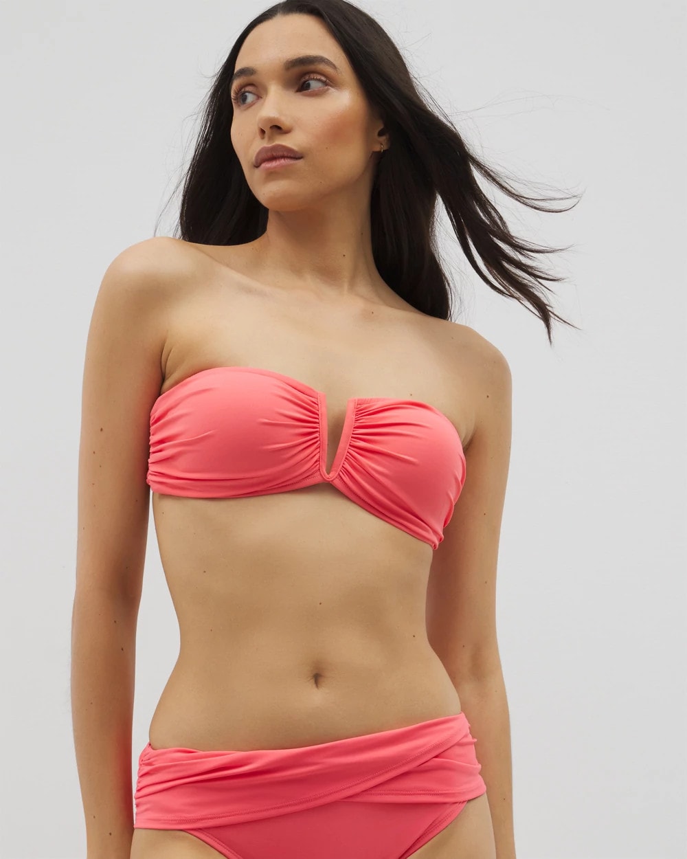 Soma / Bleu Rod La Cote Dazure Macrame Bandeau BARDOT BLUSH