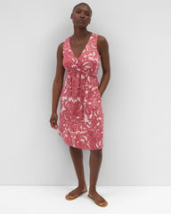 Soma / V-Neck Short Bra Dress SHOW OFF PAISLEY PEACH