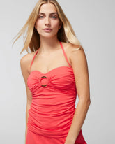 Soma / Bleu Rod Ring Me Up Draped Bandini SHORTCAKE