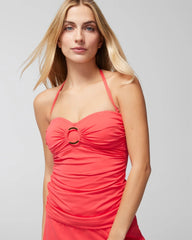 Soma / Bleu Rod Ring Me Up Draped Bandini SHORTCAKE