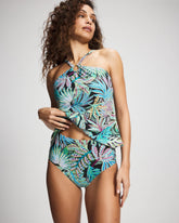 Soma / Sea Life High-Waist Swim Bottom BLACK MULTI