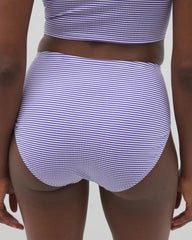 Soma / Seersucker High-Waist Bottoms BLUE SEERSUCKER