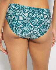 Soma / Ruched Side Bikini Bottom AMAZONIA TILE M DEEP TEAL