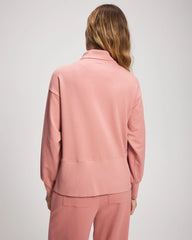 Soma / Essential Terry Jacket CINDER ROSE