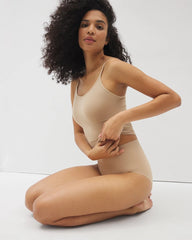 Soma / Mid-Level Shaping Seamless Brief WARM AMBER