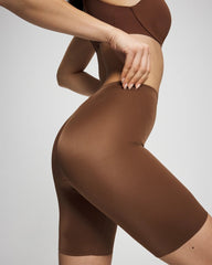 Soma / Mid Level Cooling High Waisted Short CINNAMON LATTE