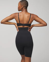 Soma / Mid-Level Shaping Seamless High-Waist Thigh Shaper BLACK