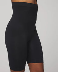 Soma / Mid-Level Shaping Seamless High-Waist Thigh Shaper BLACK