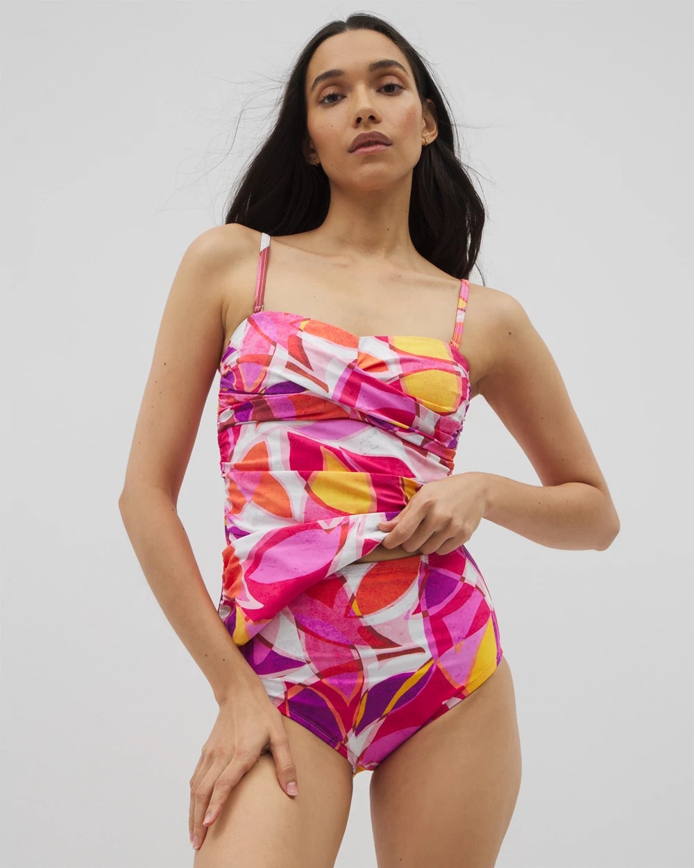 Soma / Beyond Control Riviera Maya High-Waist Swim Bottom ORCHID