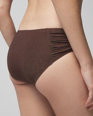 Soma / Ruched Bikini Bottoms DOLCE VIDA DARK NUDE