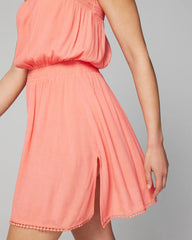 Soma / Bandeau Pom-Trim Cover-Up SHELL PINK