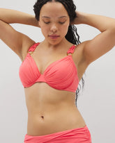 Soma / Bleu Rod Beattie La Cote D'azure Macrame Underwire Bikini BARDOT BLUSH