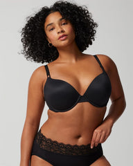 Soma / Push-Up Plunge Bra BLACK