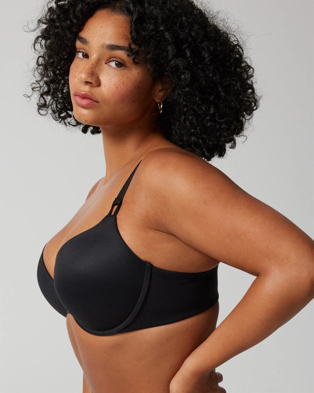 Soma / Push-Up Plunge Bra BLACK