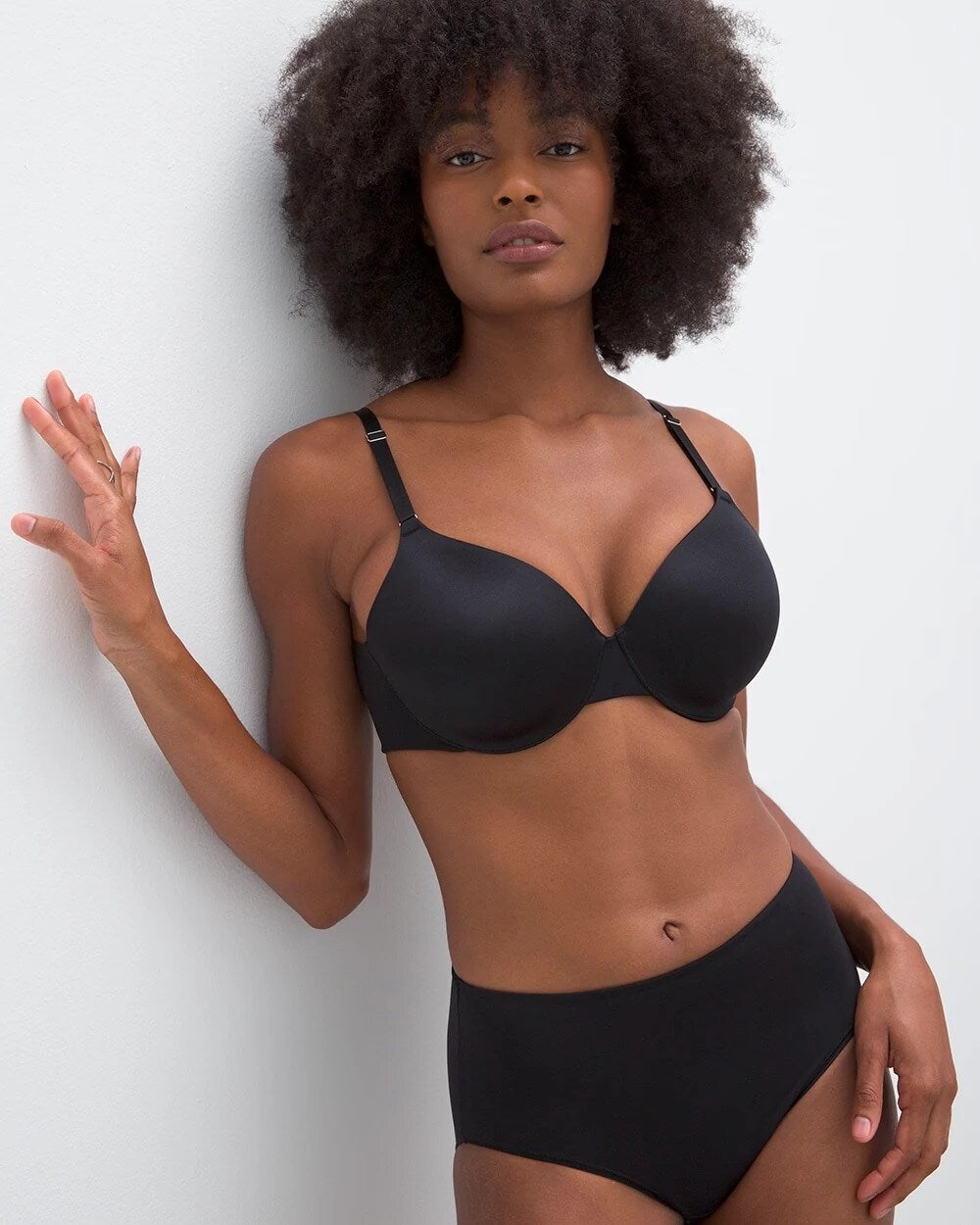 Soma / Full Coverage Bra BLACK